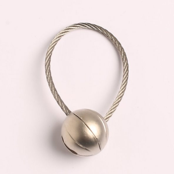 HALAT DESENLİ TASARIM ÇELİK ANAHTARLIK/MDL-418 ürün görseli 1