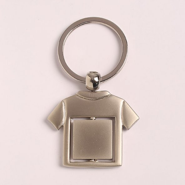 TSHİRT TASARIMLI ÇELİK ANAHTARLIK/MDL-532 ürün görseli 1