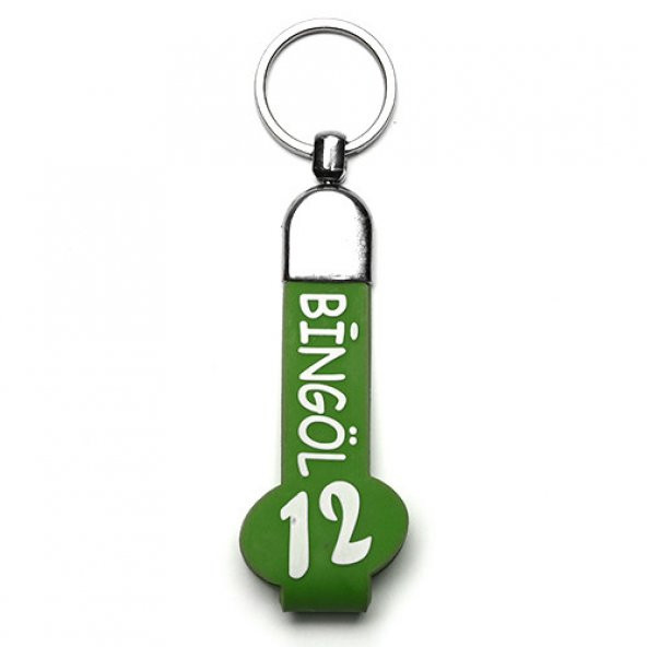 SLİKON SAPLI ŞEHİR PLAKALI ANAHTARLIK/MDL-560 ürün görseli