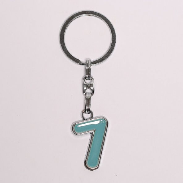 AÇIK MAVİ ÇELİK ANAHTARLIK-/MDL-581 ürün görseli 1