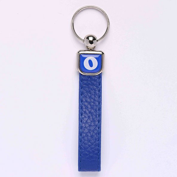 DERİ SAPLI HARF ANAHTARLIK ( O) /MDL-625 ürün görseli 1