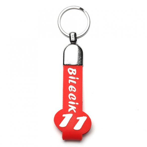 SLİKON SAPLI ŞEHİR PLAKA ANAHTARLIK/MDL-777 ürün görseli