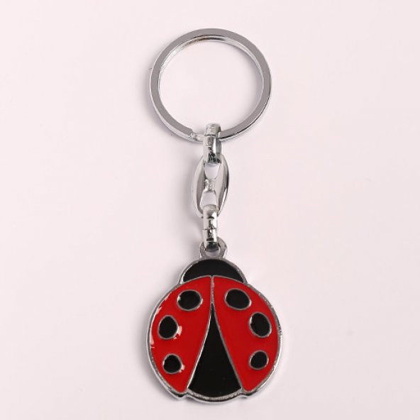 ATEŞBÖCEĞİ TASARIMLI METAL ANAHTARLIK/MDL-811 ürün görseli 1