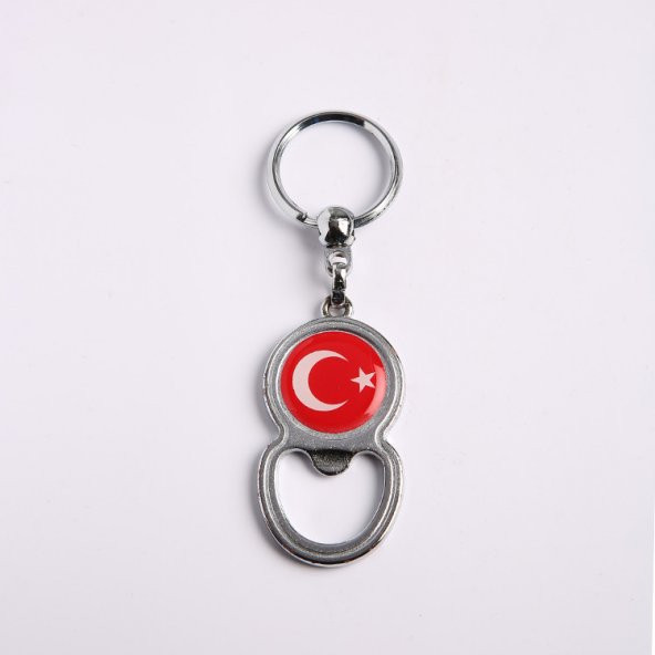 BAYRAK TEMALI AÇACAKLI ANAHTARLIK/MDL-814 ürün görseli 1