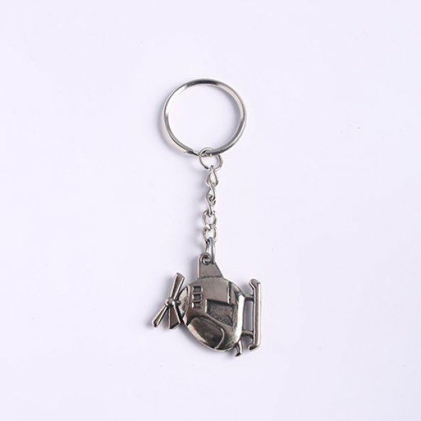 HALİKOPTER TASARIMLI METAL-KROM ANAHTARLIK/MDL-881 ürün görseli