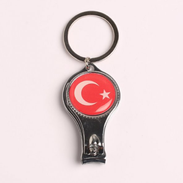 TIRNAK MAKASLI AÇACAKLI ANAHTARLIK-ÇELİK/MDL-988 ürün görseli 1