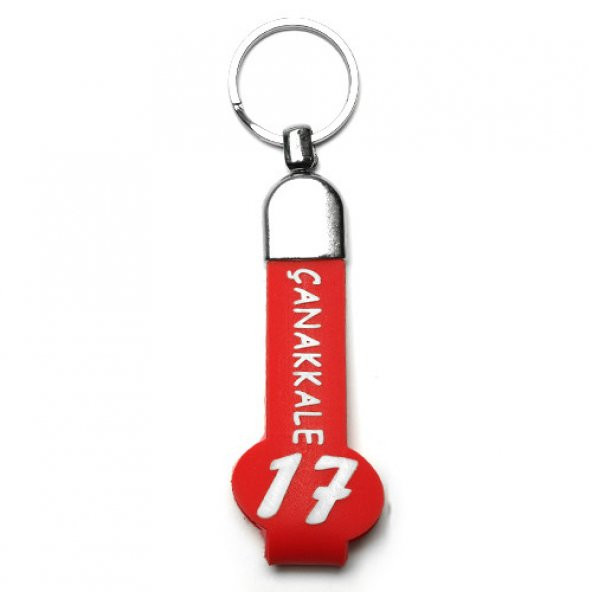 SLİKON SAPLI ŞEHİR PLAKALI ANAHTARLIK/MDL-1011 ürün görseli 1