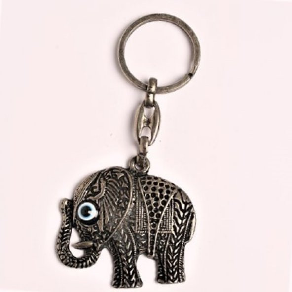 FİL TASARIMLI METAL ANAHTARLIK339-1/MDL-1099 ürün görseli 1