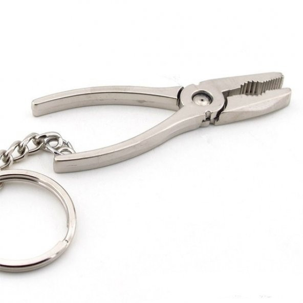 ÇALIŞIR PENSE ŞEKİLLİ METAL ANAHTARLIK KC517/MDL-1233 ürün görseli 1