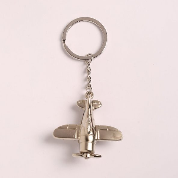 PERVANELİ UÇAK TASARIMLI METAL ANAHTARLIK/MDL-1381 ürün görseli 1