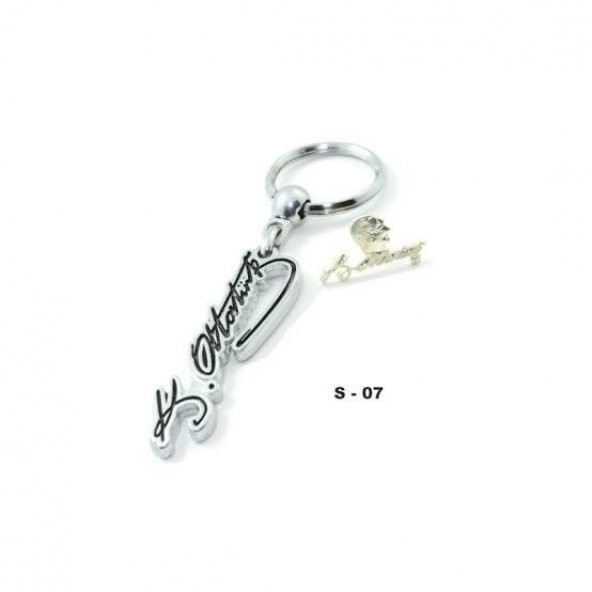 ATATÜRK İMZA ANAHTARLIK VE ROZET-METALİK213/MDL-1510 ürün görseli 1