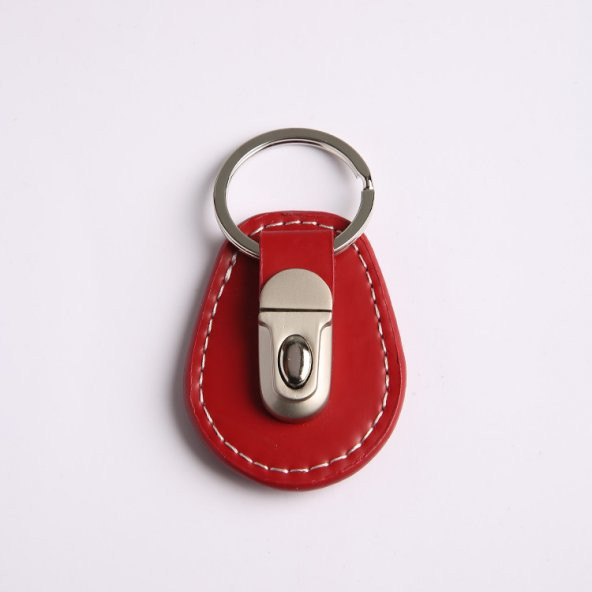 KIRMIZI DERİ ANAHTARLIK 413/MDL-1569 ürün görseli 1