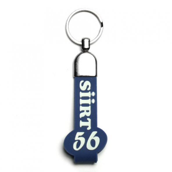 SLİKON SAPLI ŞEHİR PLAKA ANAHTARLIK/MDL-1650 ürün görseli 1