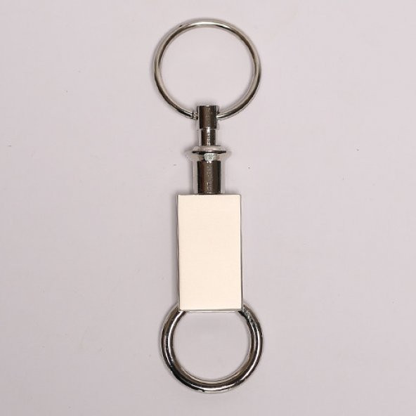 ÇELİK GÜMÜŞ RENGİ ANAHTARLIK/MDL-1709 ürün görseli 1