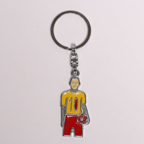 FUTBOL TEMALI 10 NUMARA ANAHTARLIK/MDL-1755 ürün görseli 1