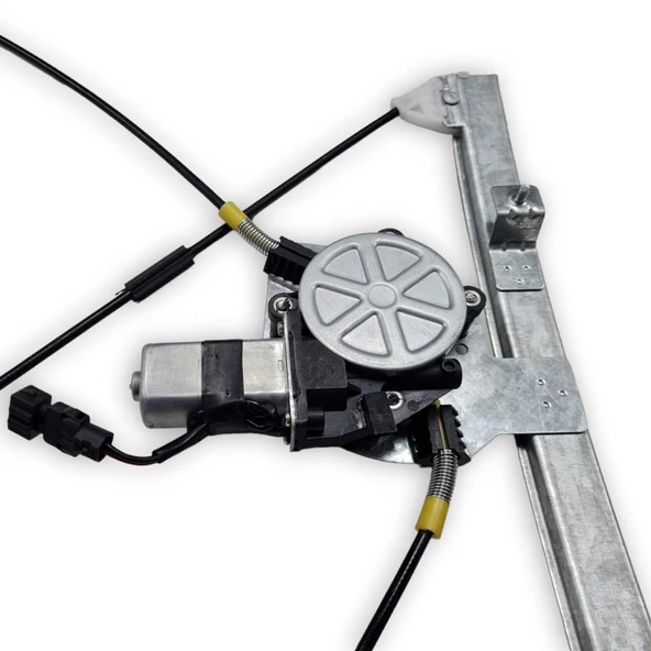 VW Polo HB 1994-1999 Sol Ön Kapı Cam Mekanizması Motorlu 6N4837461 - 3