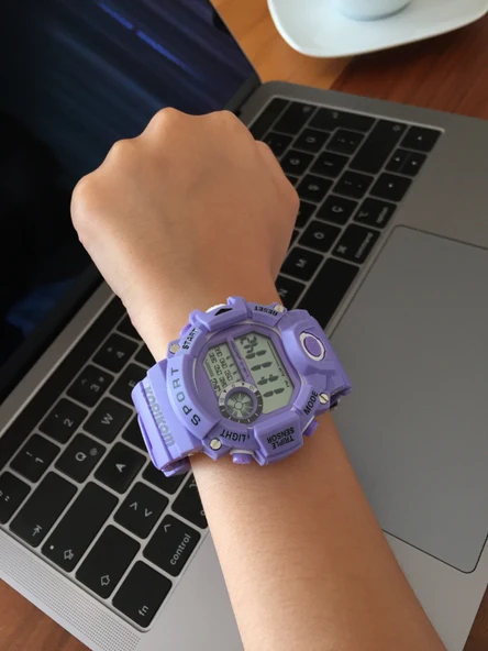 Dijital LED Çocuk Kol Saati Full Fonksiyon SDPK00036 - 3