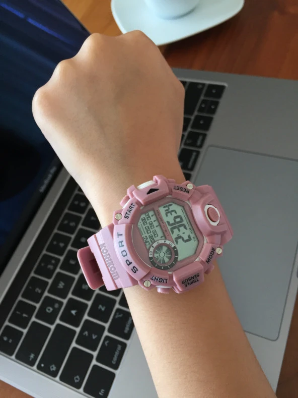 Dijital LED Çocuk Kol Saati Full Fonksiyon SDPK00036 - 2