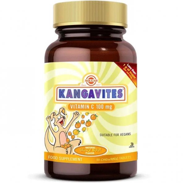 Solgar Kangavites Vitamin C 100 mg 90 Tablet