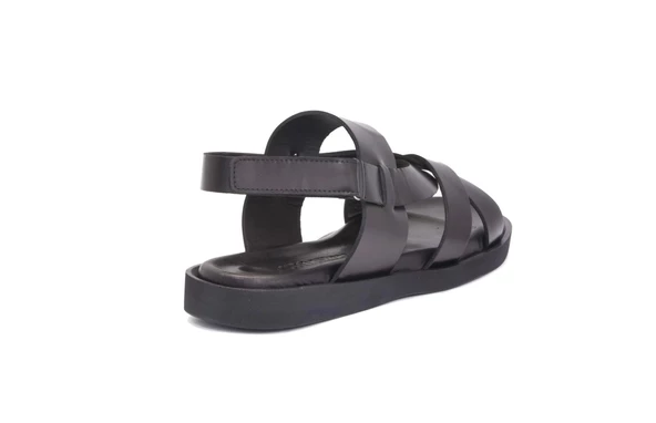 LİDER CRM 1010 Siyah Erkek Sandalet - 5