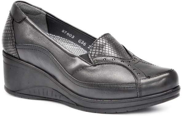 FORELLI 57603 Siyah Kadın Ayakkabı