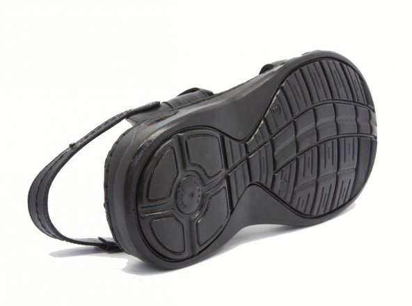 FORELLI 40507 Siyah Erkek Sandalet - 5