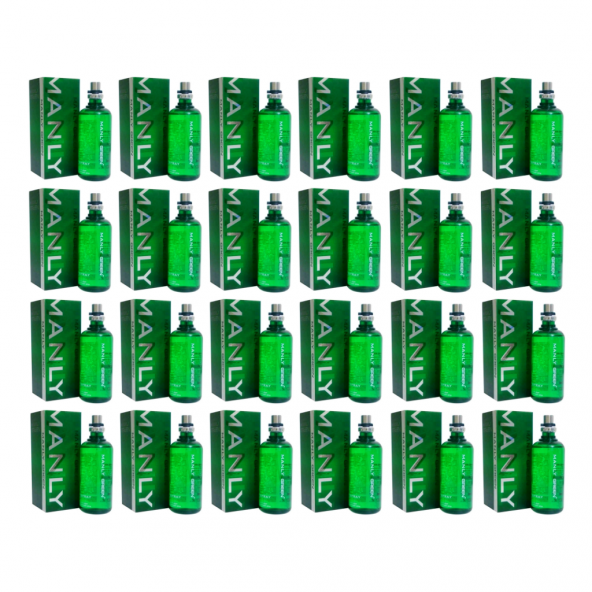 Manly Green EDC 125 Ml Erkek Parfüm 24 Adet - 2