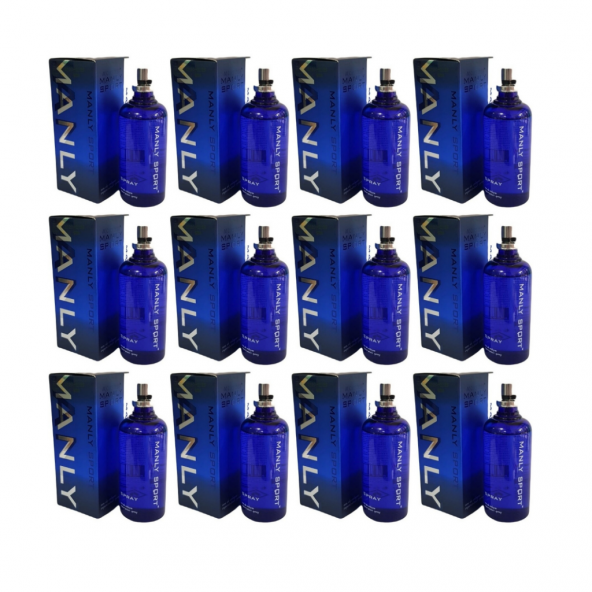 Manly Sport EDC 125 Ml Erkek Parfüm 12 Adet - 2
