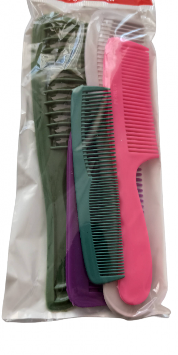 hagiki 5 Lİ Tarak Seti Ekonomik 5 Parça Tarak Seti