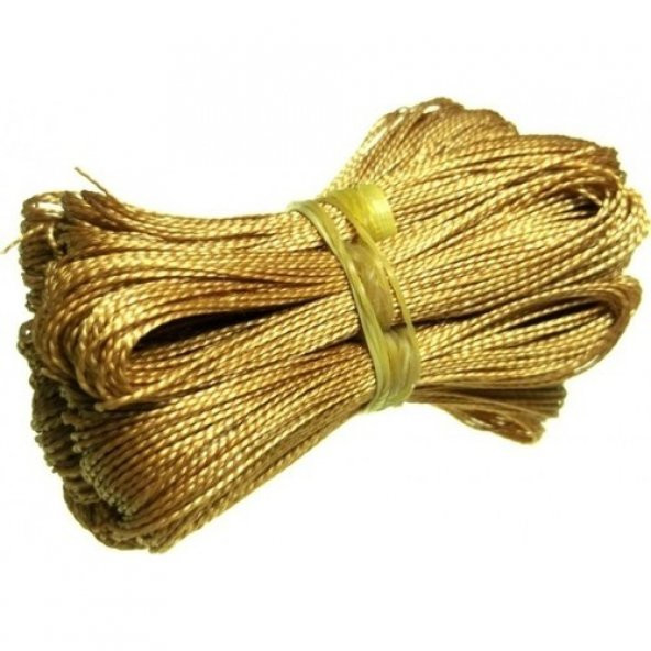 hagiki (10 Adet) Tesbih ipi Ve Kolye İpi 2 Metre tespih ipi (10 Adet)