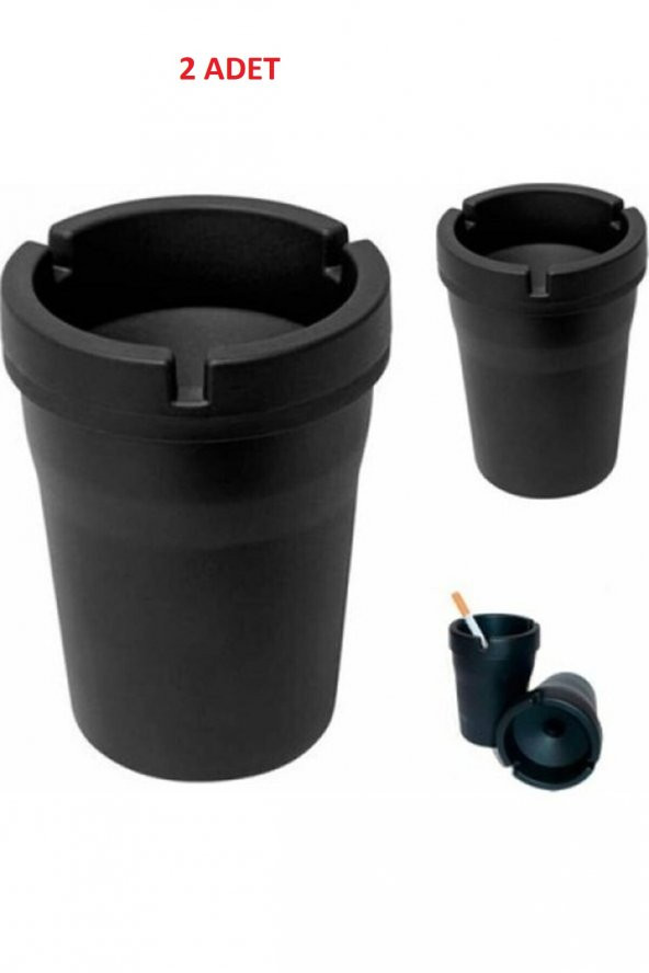 hagiki (2 Adet) kokusuz küllük kül tabağı Araç içi Kül Tabağı Koku Yapmaz Kül Tablası (2 Adet)