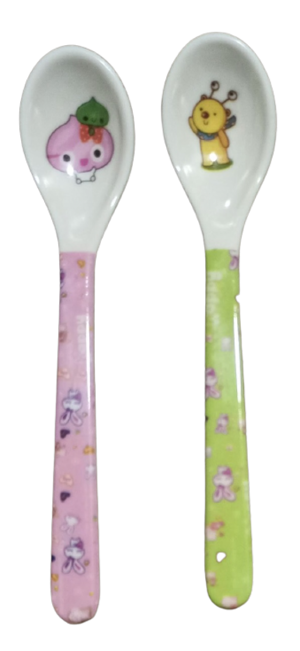 hagiki ( 2 Adet) Mama Kaşığı Melamin Bebek Mama Kaşık Küçük Boy ( 2 Adet) ürün görseli