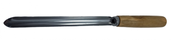 hagiki Dolma Kabak Oyacağı, Uzun 15X25 cm Ahşap Saplı Patlıcan Oyacak