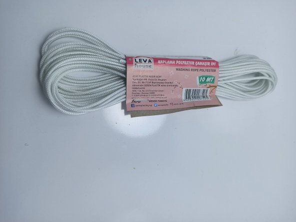 gik Pvc Polyester Çamaşır İpi 10 Metre 3 Adet