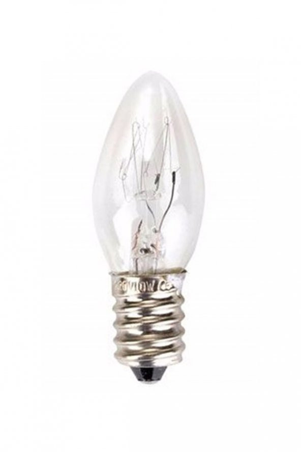 hagiki (10 ADET) 7w E14 DUY ŞEFFAF GECE LAMBASI AMPULÜ-TUZ LAMBASI AMPULÜ (10 ADET)