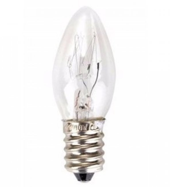 hagiki (2 ADET) 7w E14 DUY ŞEFFAF GECE LAMBASI AMPULÜ TUZ LAMBASI AMPULÜ (2 ADET)