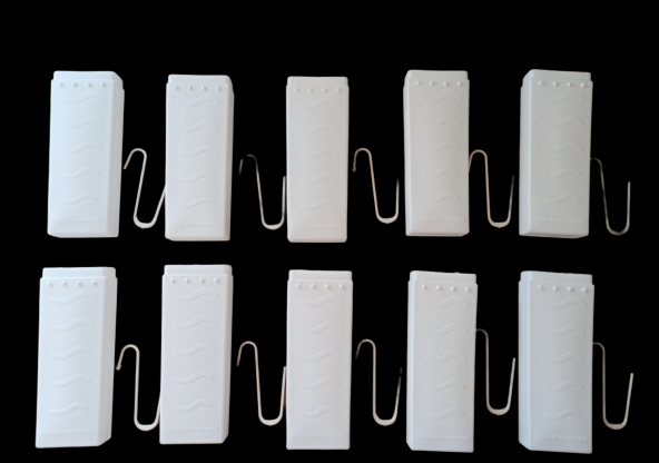 hagiki (10 Adet) Kalorifer Peteği Suluğu Ve Askı Aparatı Doğalgaz Petek Suluğu (10 Adet)