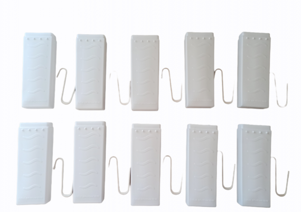 hagiki (10 Adet) Kalorifer Peteği Suluğu Ve Askı Aparatı Doğalgaz Petek Suluğu (10 Adet) - 2