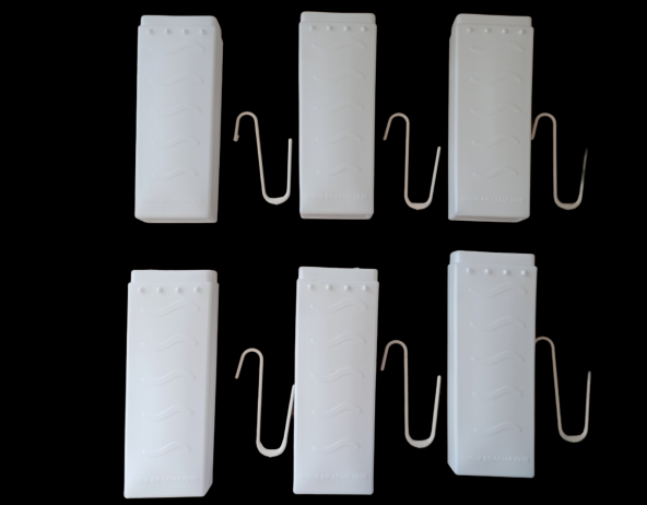 hagiki (6 Adet) Kalorifer Peteği Suluğu Ve Askı Aparatı Doğalgaz Petek Suluğu (6Adet)