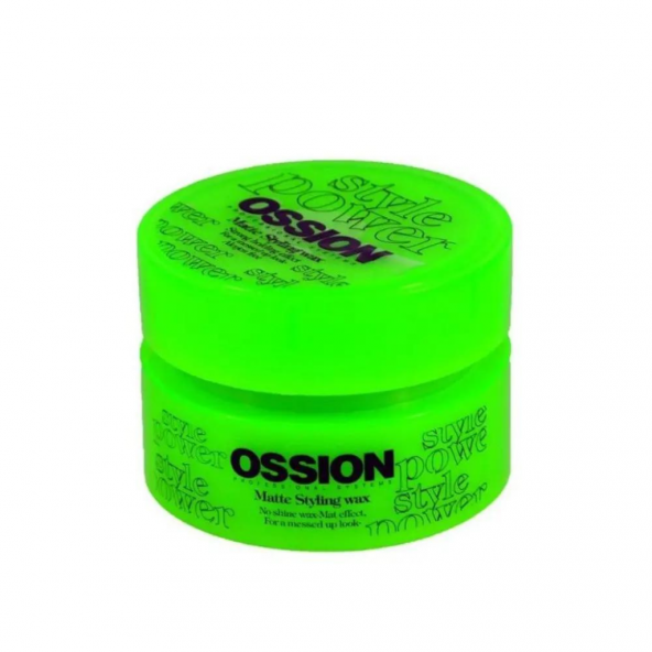 Ossion Saç Şekillendirici Mat Wax 100 Ml 12 Adet - 3
