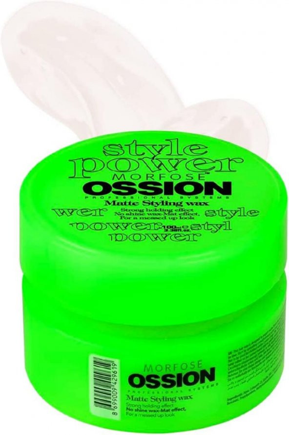 Ossion Saç Şekillendirici Mat Wax 100 Ml 12 Adet - 6