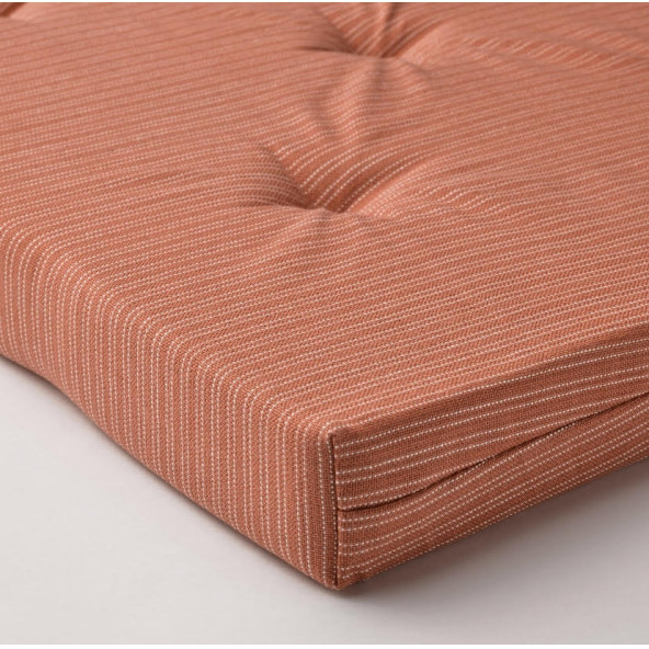 IKEA  Justına 35/42X40 Cm Sandalye Minderi Turuncu - 4