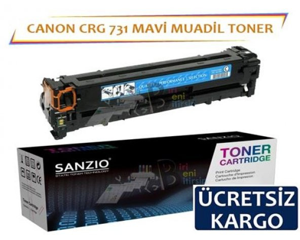 Canon Crg-731 Mavi Muadil Toner Lbp7100 Mf 8280 6680