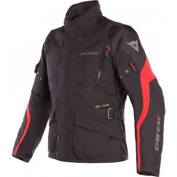 DAINESE TEMPEST 2 D-DRY BLACK TOUR RED MOTOSİKLET MONT