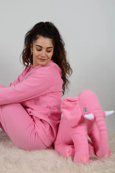 Sevgilinize Özel 90 cm Uyku Arkadaşım Uyku Fili - 12
