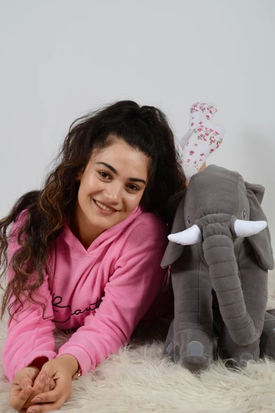 Sevgilinize Özel 90 cm Uyku Arkadaşım Uyku Fili - 5