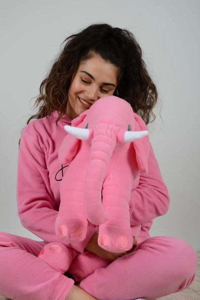Sevgilinize Özel 90 cm Uyku Arkadaşım Uyku Fili - 10