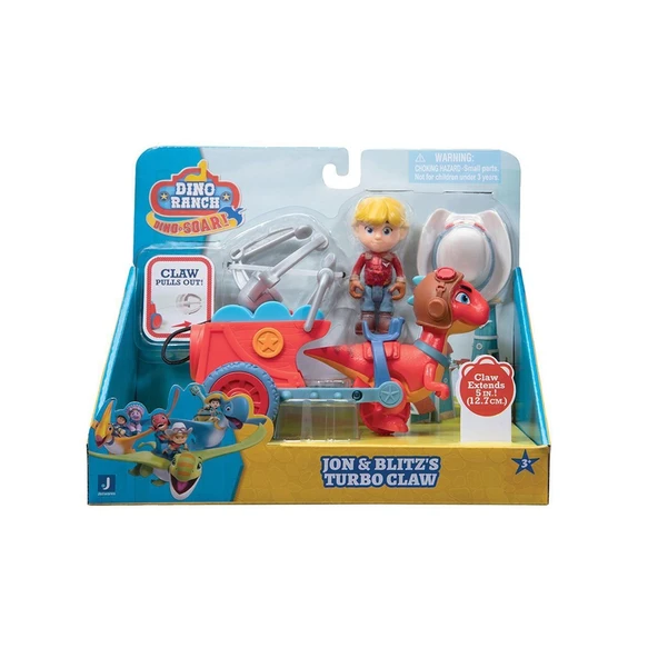 DNA03401 Dino Ranch Delüks Araç - DNR0009 +3 yaş - 2