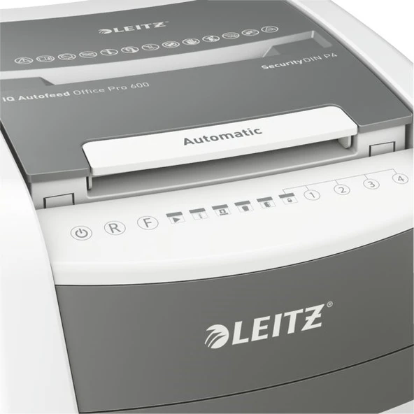 Leitz IQ Autofeed Office Pro 600 Otomatik Evrak İmha Makinesi P4 - 5