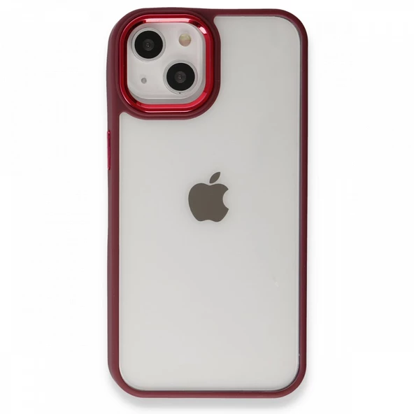 iPhone 14 Plus Kılıf Luna Lens Kamera Çerçeveli Silikon Kapak - 3